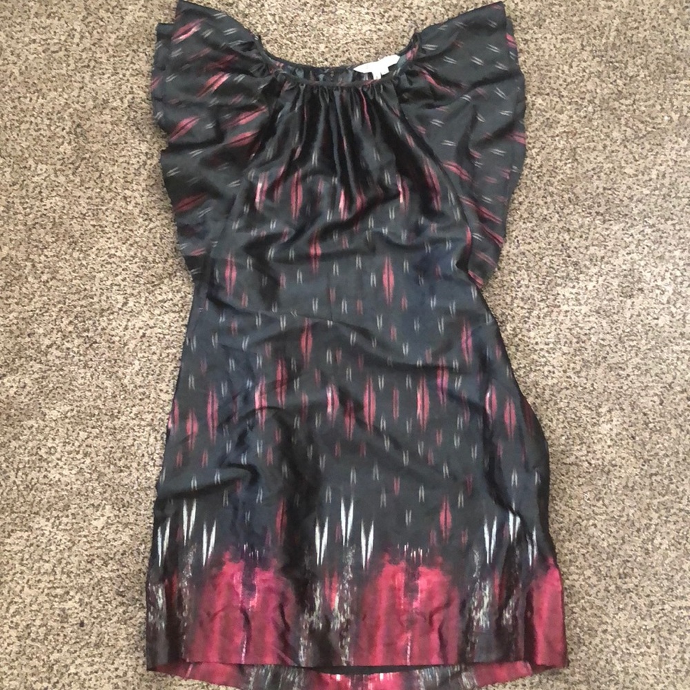 Silky fabric party dress